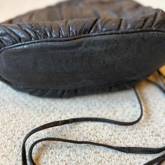 Vintage Viva of California Black Leather Purse - Picture 10 of 10